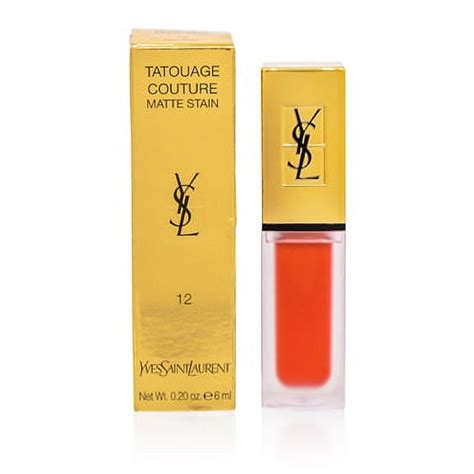 ysl 12 red tribe|YSL Red Tribe (12) Tatouage Couture Liquid Matte Lip Stain.